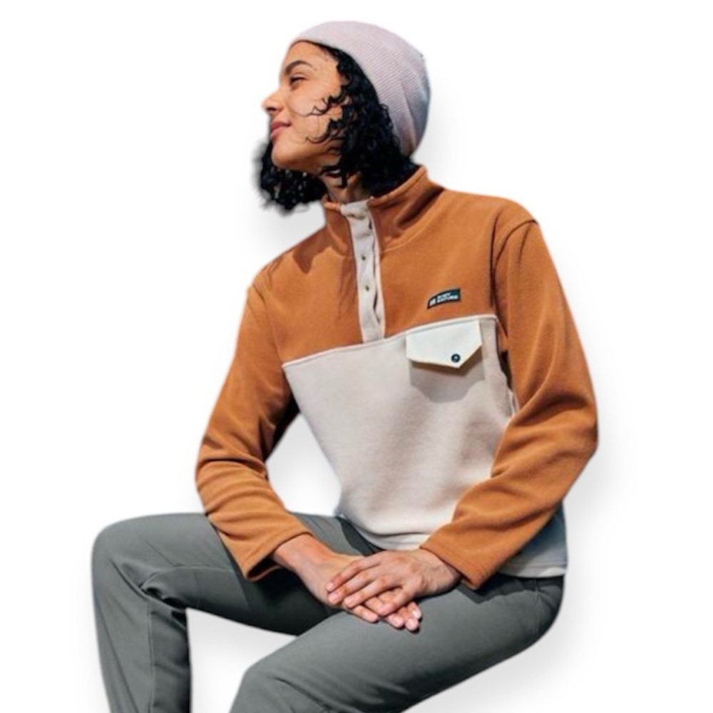 In My Nature | Fleece Snap Neck Pullover Top NWT - Picture 3 of 10